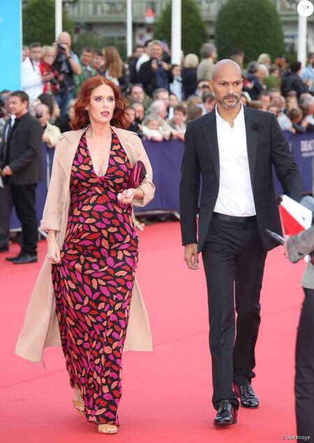 Audrey Fleurot is dating her partner Djibril Glissant.