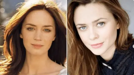 Fans believe Maeve Dermody looks like Emily Blunt.