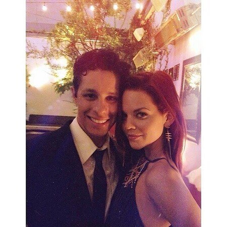 David Del Rio and Katie Wallace stumbled across each other at a birthday party.
