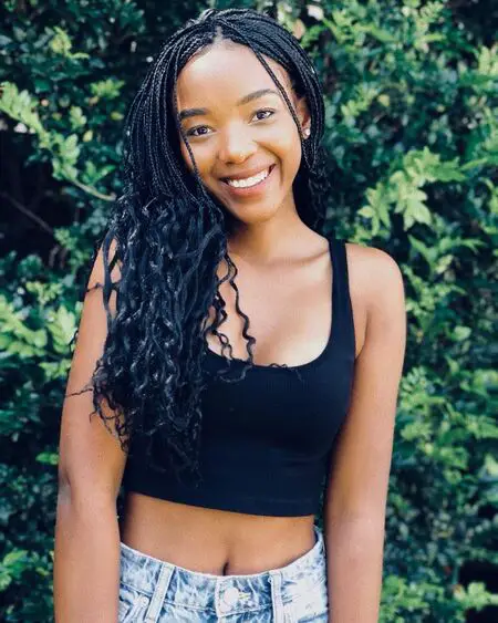 Ama Qamata portrays the character of Puleng Khumano in the Netflix teen series Blood & Water.