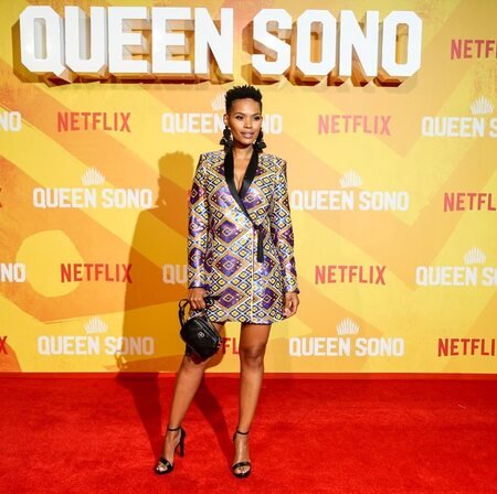 Blood & Water Netflix Thandeka Khumalo actress Gail Mabalane's net worth is estimated to be $200,000.