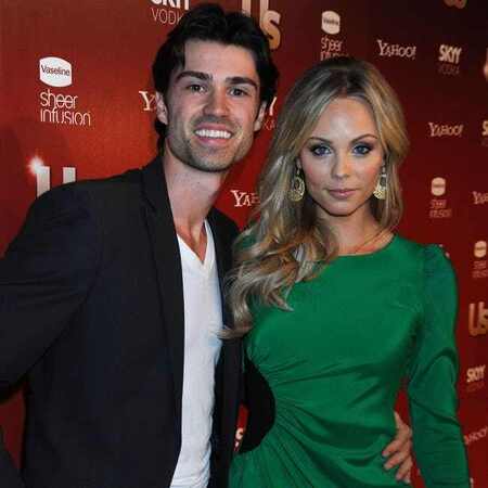 Laura Vandervoort with her former boyfriend Corey Sevier.