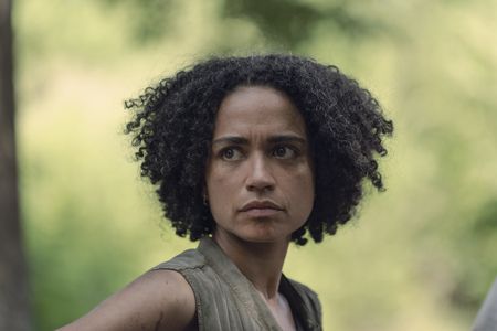 Lauren Ridloff as Connie in 'The Walking Dead'.