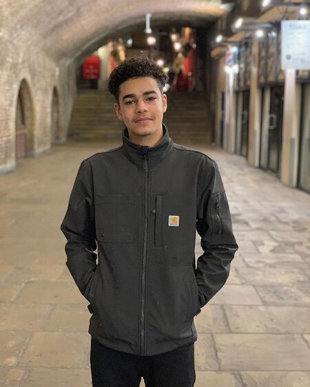Amir Wilson portrays the character of Tiuri in the Netflix series 'The Letter for the King.'
