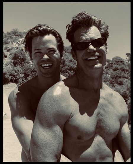 Tuc Watkins confirmed he's dating Andrew Rannells.