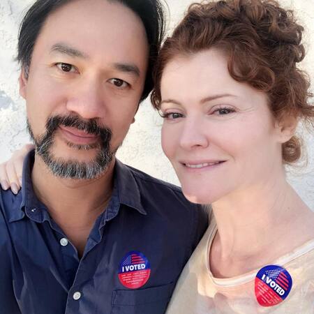 Rebecca Wisocky is married to her husband Lap Chi Chu.