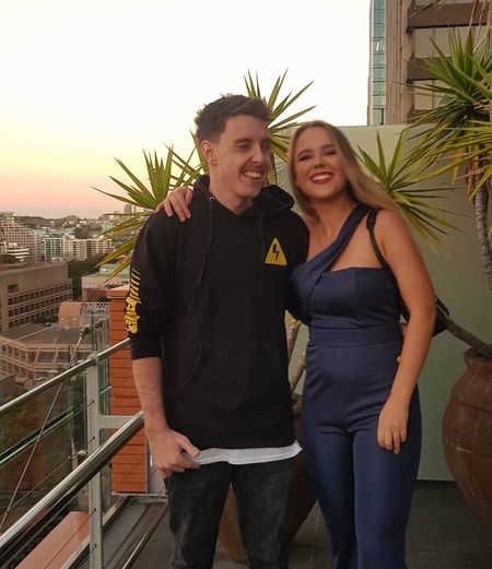 Lannan Eacott is dating his girlfriend Ilsa Watkins, Muselks sister.