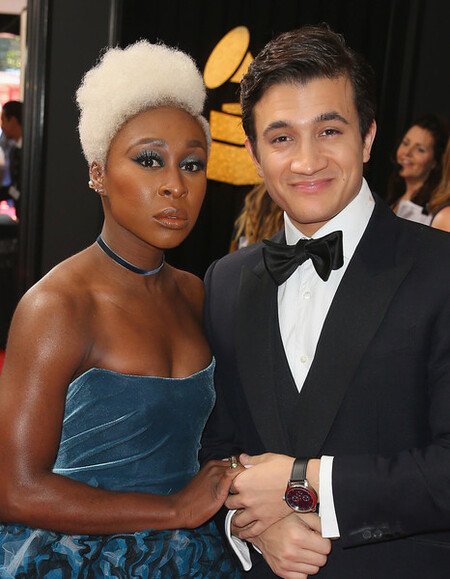 Cynthia Erivo with her former boyfriend Dean John-Wilson.