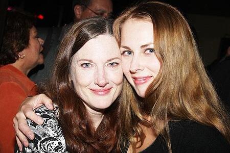 Annette O'Toole with her daughter Nell Geisslinger from her first husband Bill Geisslinger.