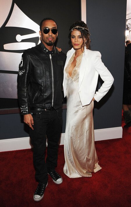 Nathalie Kelley with her former boyfriend Dallas Austin.