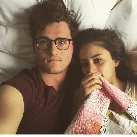 Michelle Veintimilla with her former boyfriend Michael Mackenzie McGuire.