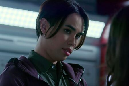 JayR Tinaco as Zayn Petrossian in the Netflix sci-fi drama 'Another Life.'