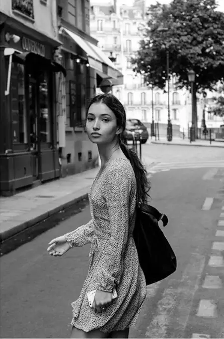 Jenna Berman in Paris.