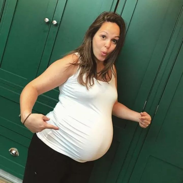 Giovanna Fletcher has now shed her pregnancy weight. celebsindepth.com