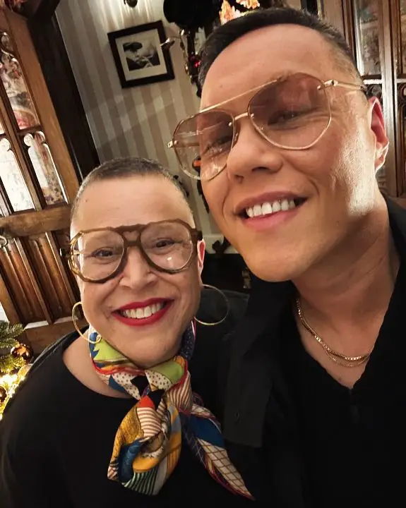 Gok Wan seems to be close with Fanny McPhee. celebsindepth.com