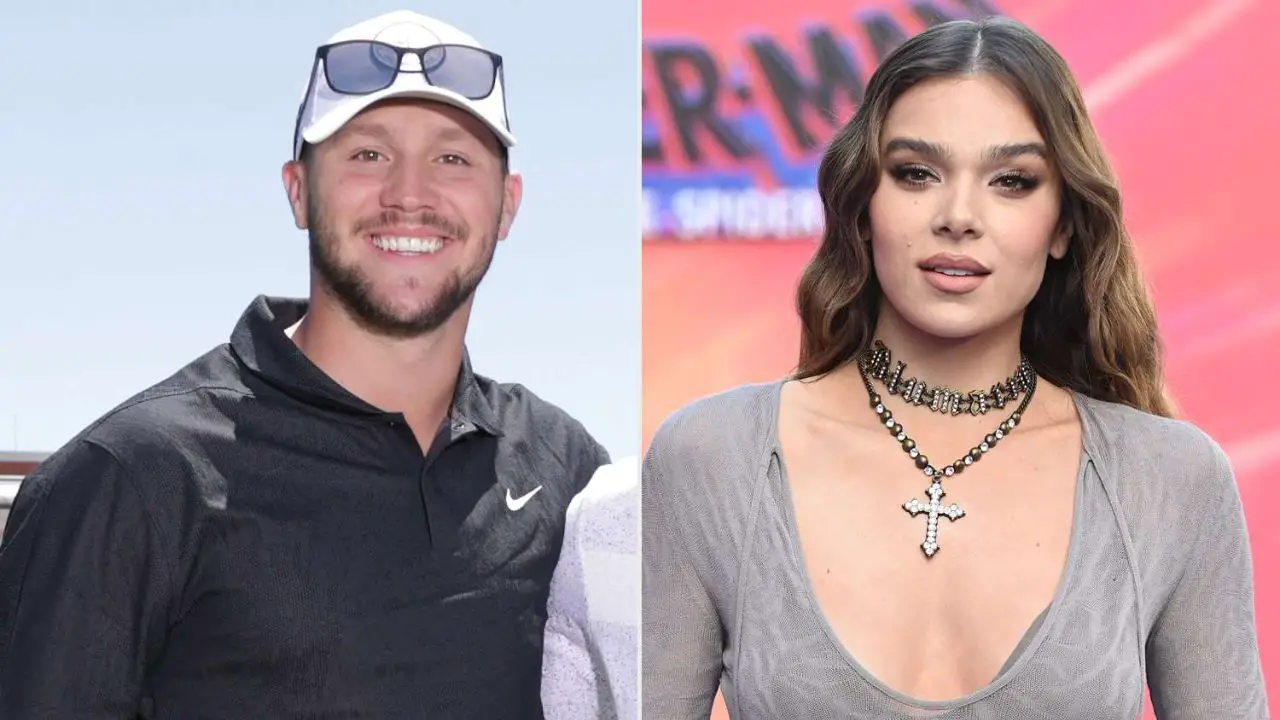 Hailee Steinfeld seems to be dating her boyfriend, Josh Allen. celebsindepth.com