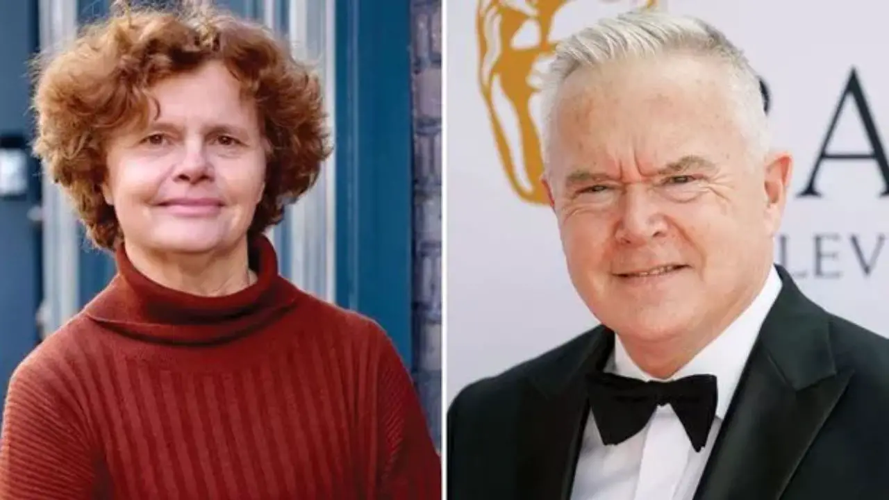 Huw Edwards's wife has not said anything about his sexuality. celebsindepth.com