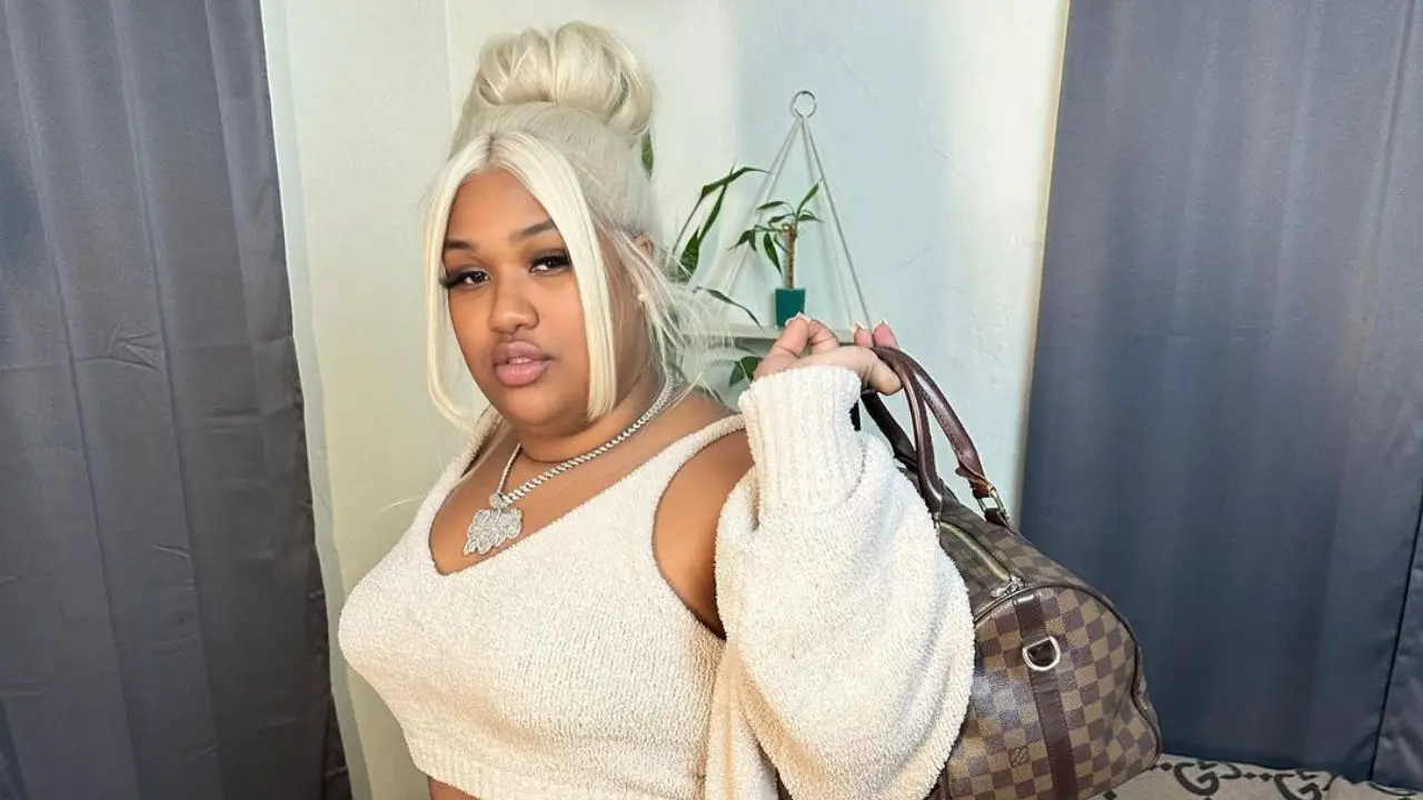 Biggie from Baddies West has manly features leading to transgender rumors. celebsindepth.com