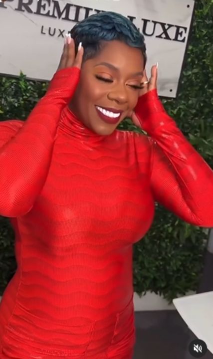 Tasha K's bigger body was due to her water weight, not pregnancy. celebsindepth.com
