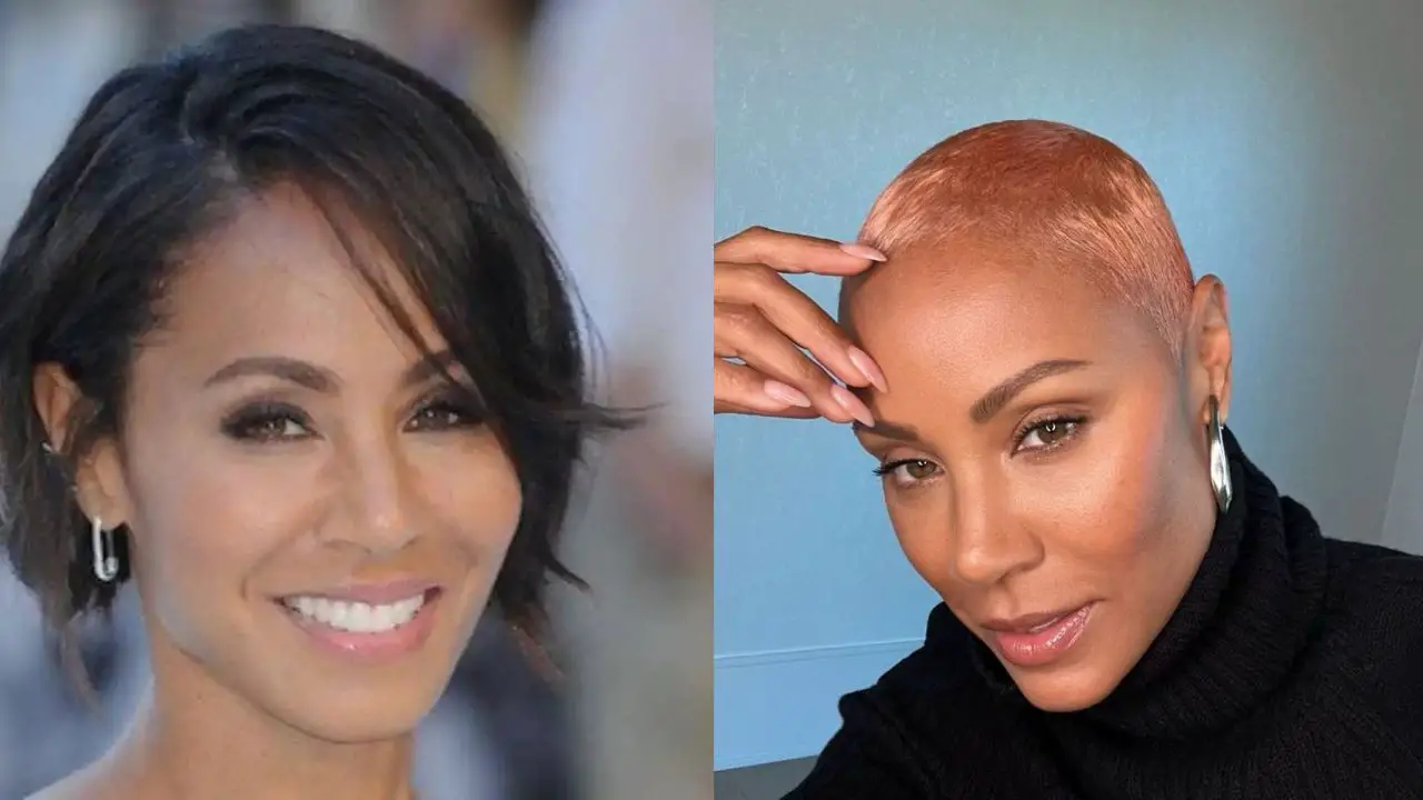 Jada Pinkett Smith before and after a nose job. celebsindepth.com