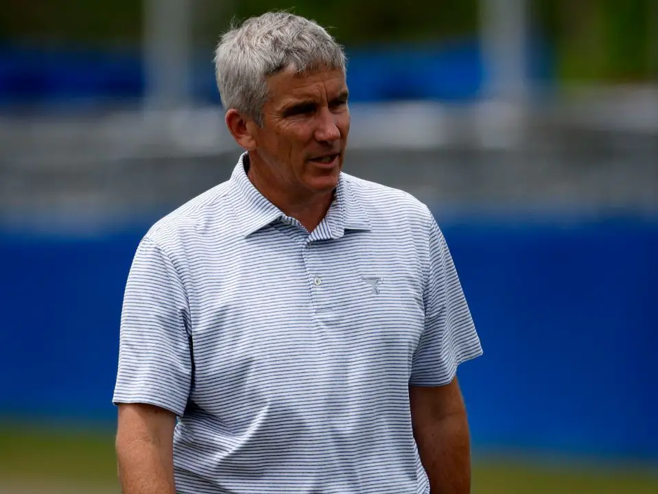 We are not sure if Jay Monahan is suffering a heart attack. celebsindepth.com