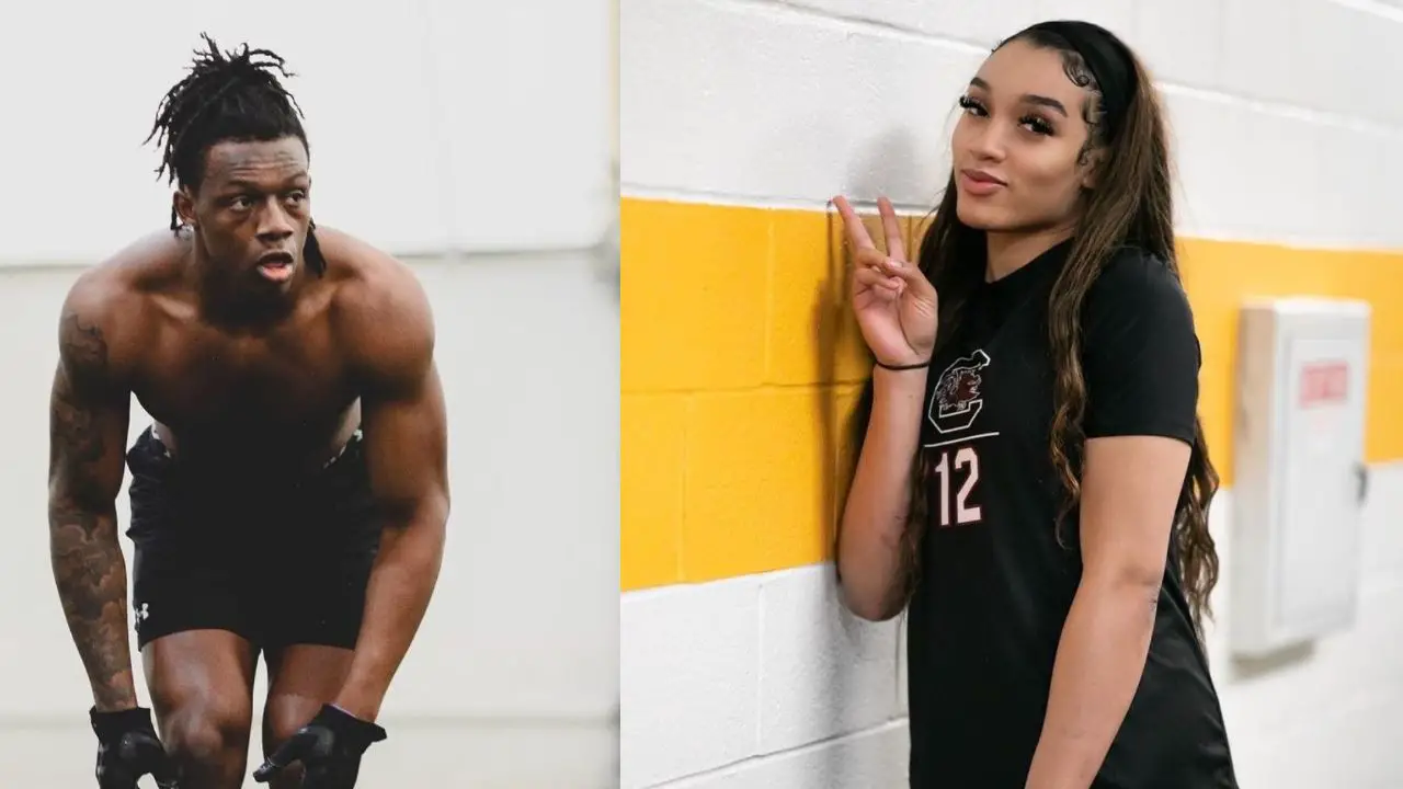 Jaycee Horn's girlfriend, Breanna Beal, is a basketball player.