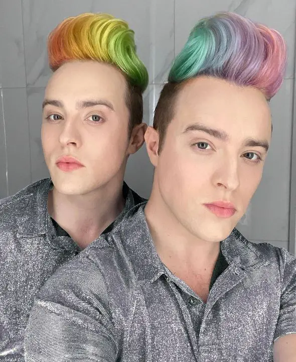 Jedward are not gay. celebsindepth.com