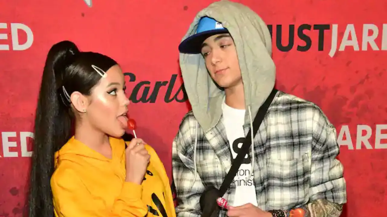 Jenna Ortega and her former rumored boyfriend, Asher Angel.