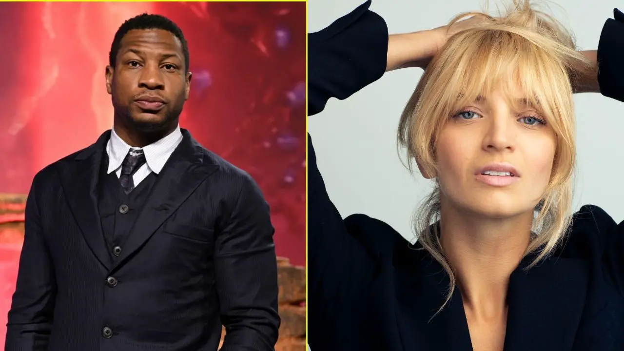 Jonathan Majors and his rumored girlfriend, Grace Jabbari.