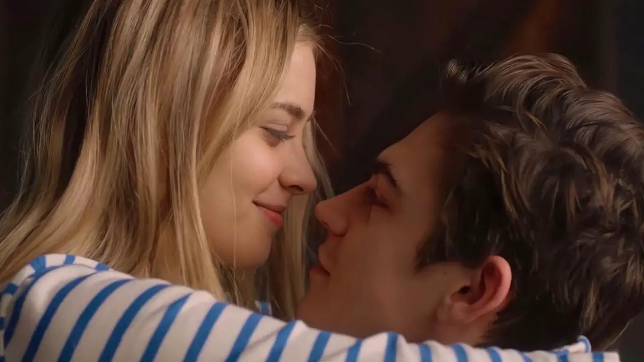 Josephine Langford and Fiennes Tiffin's screen chemistry is undeniable. celebsindepth.com