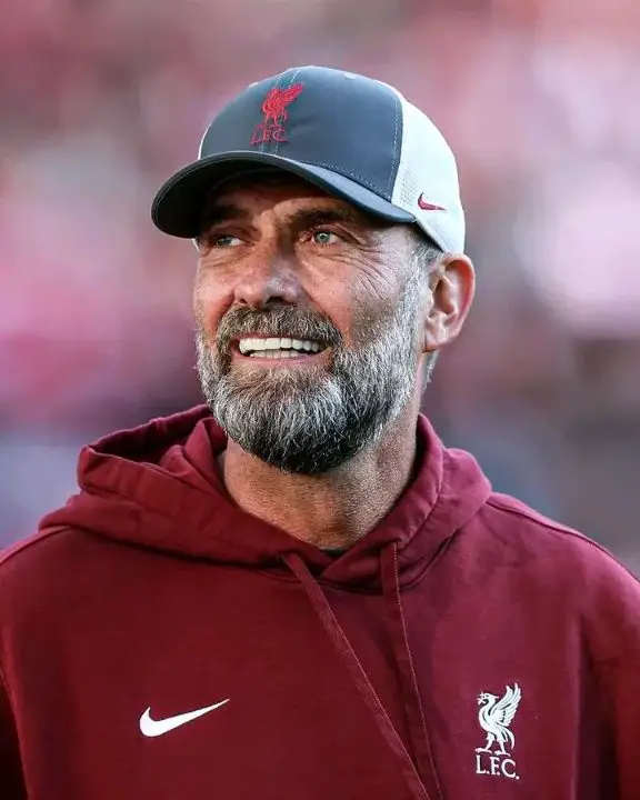 Jurgen Klopp looks really tired. celebsindepth.com