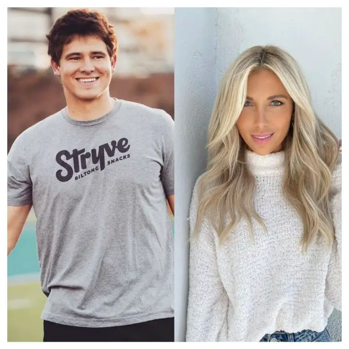 Justin Herbert is rumored to be dating Taylor Bisciotti. celebsindepth.com