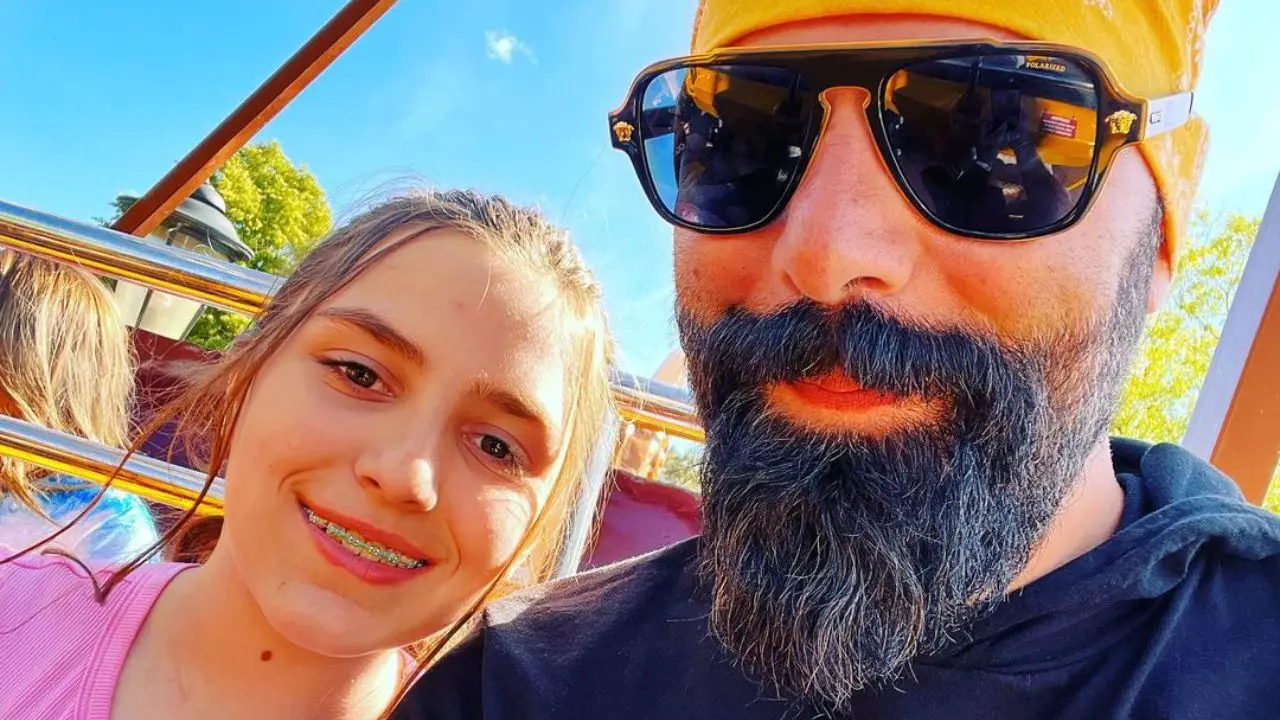 Keemstar with his daughter Christine. celebsindepth.com
