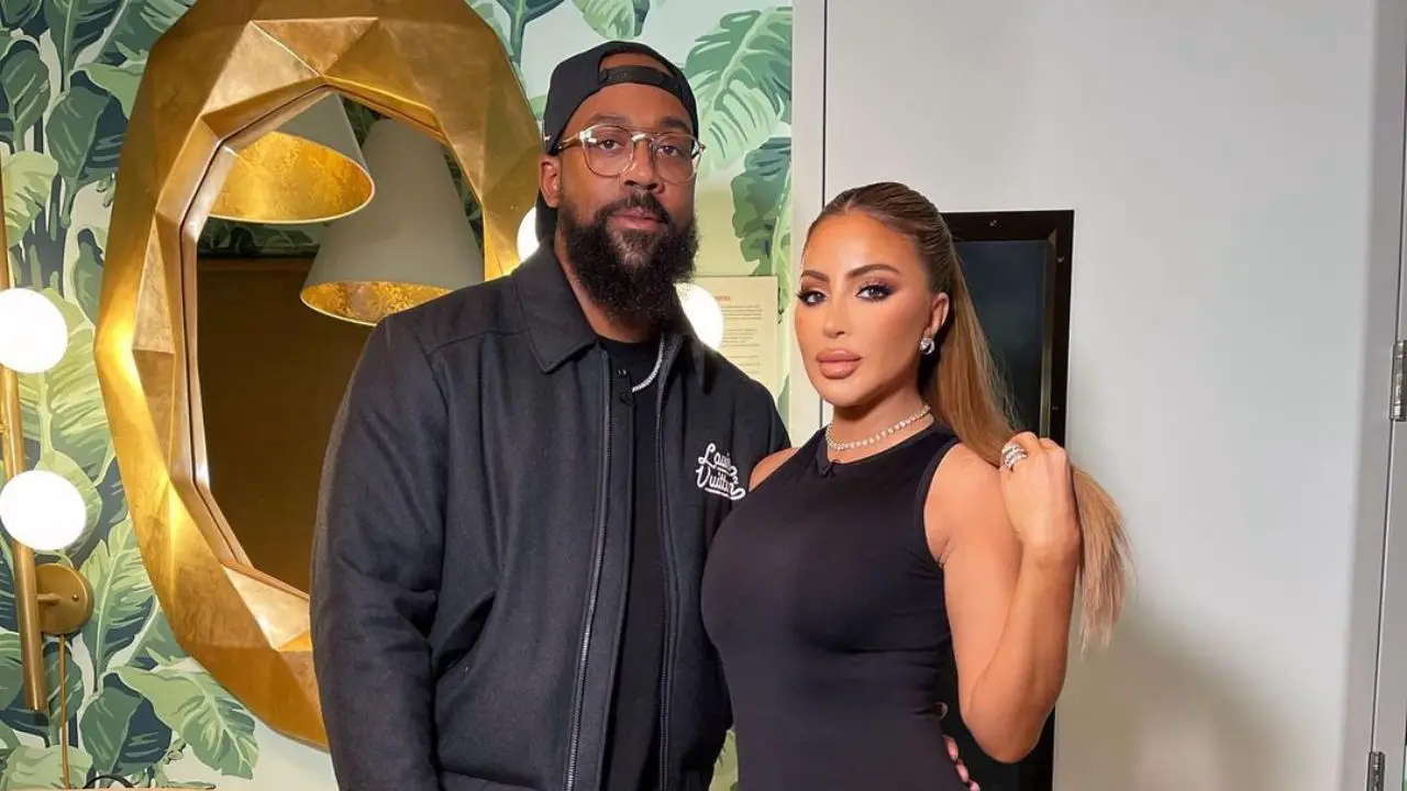 Larsa Pippen with her boyfriend, Marcus Jordan.