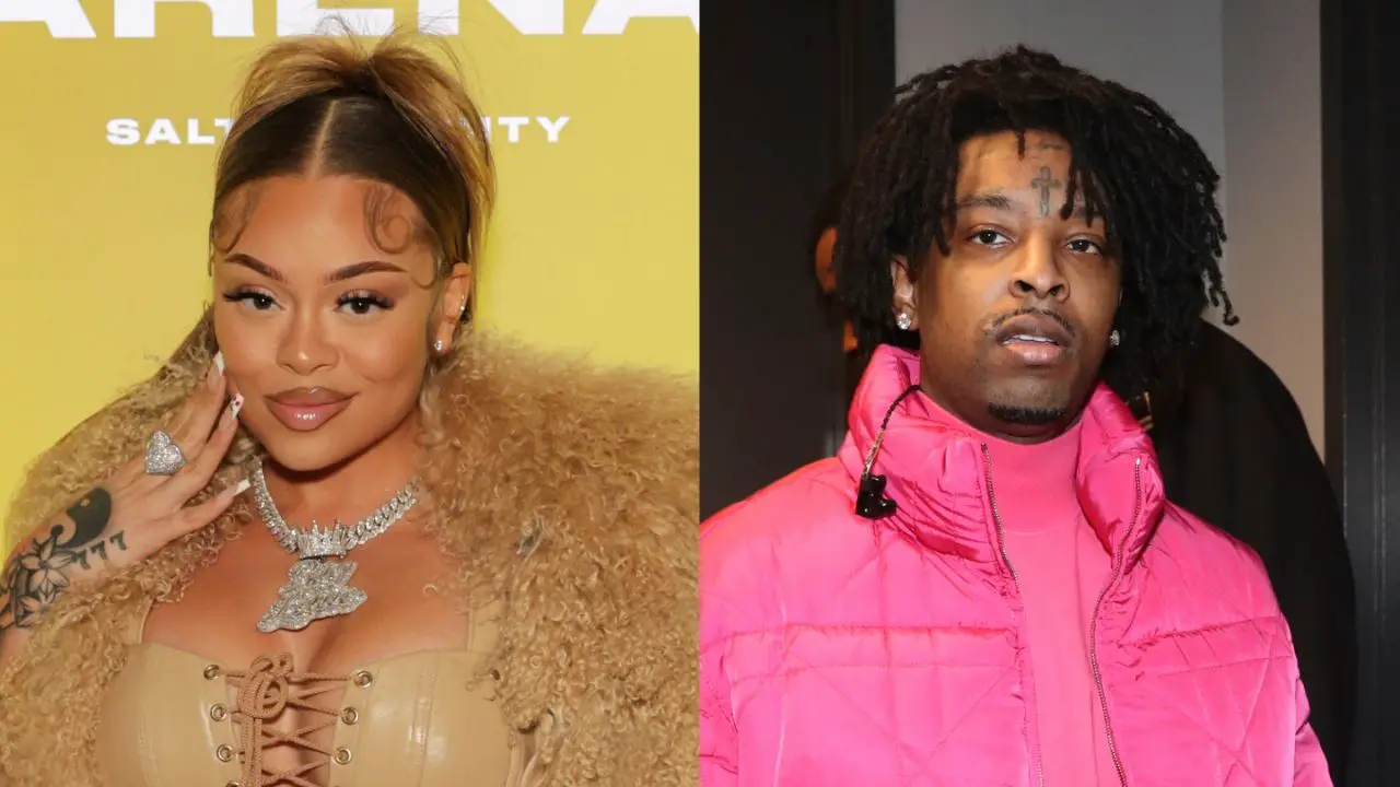Big Latto is in a relationship with her rumored boyfriend, 21 Savage. celebsindepth.com