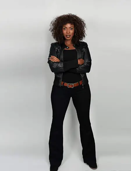 Lisa Berry as 'Billie' during a photoshoot.