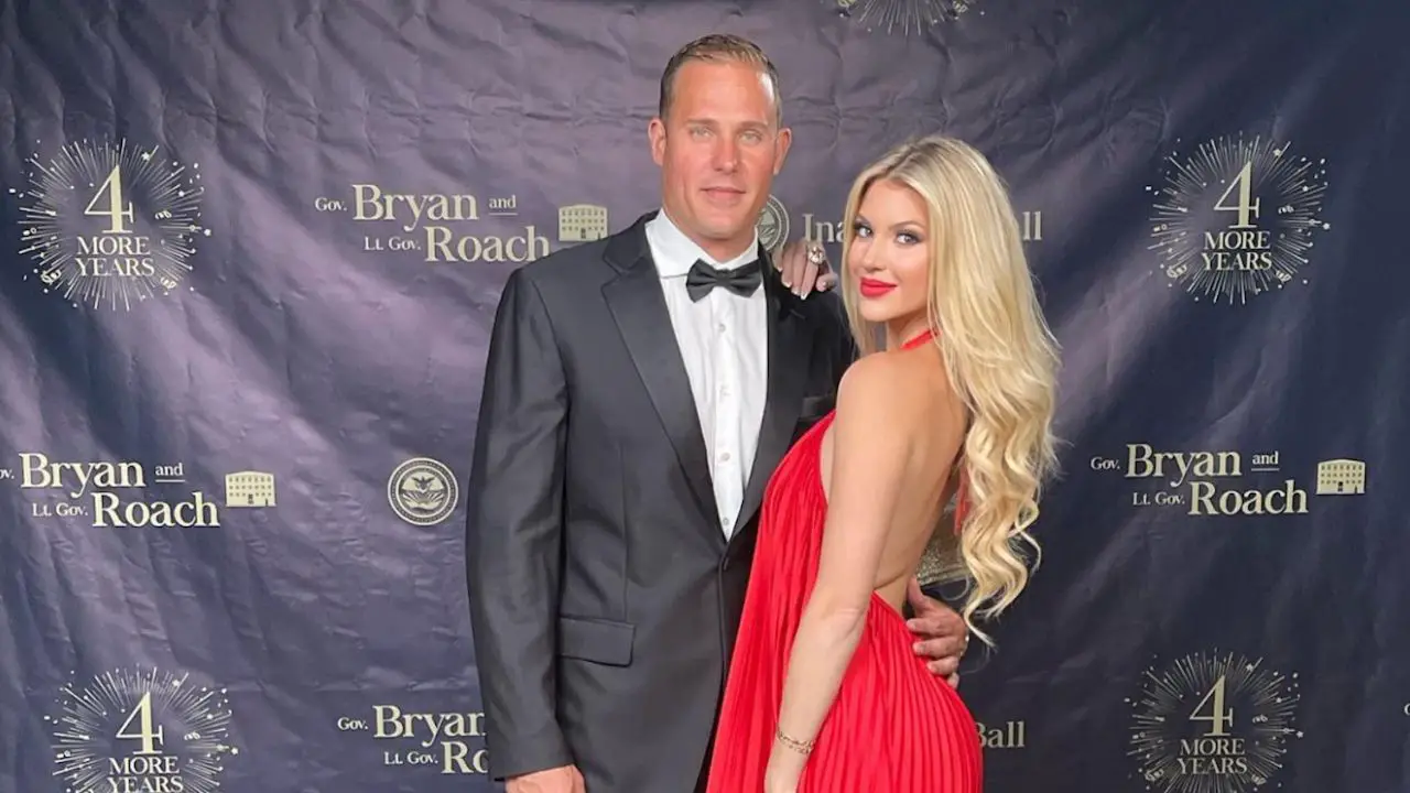 Madison Anderson with her boyfriend, Conn Davis.