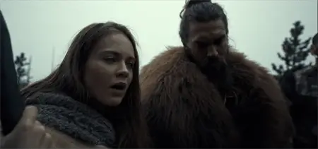 Hera Hilmar as 'Maghra' on Apple TV+ series 'SEE' starring alongside Jason Momoa's character 'Baba Voss.'