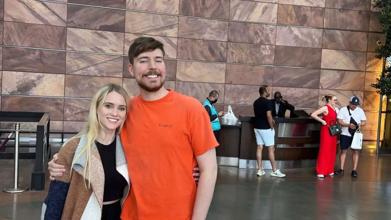 Mr. Beast and Thea Booysen are not married yet. celebsindepth.com 