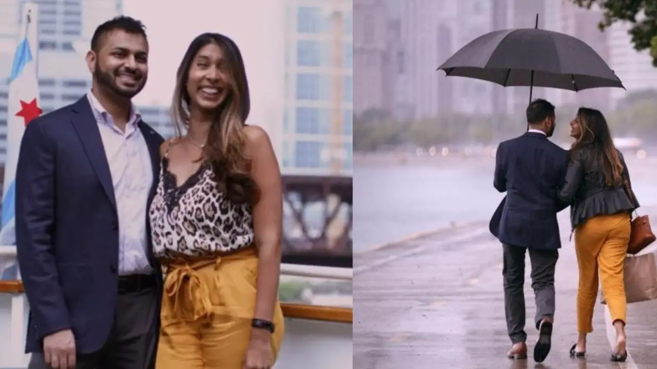 Picture of Shekar Jayaraman and Nadia Jagessar.