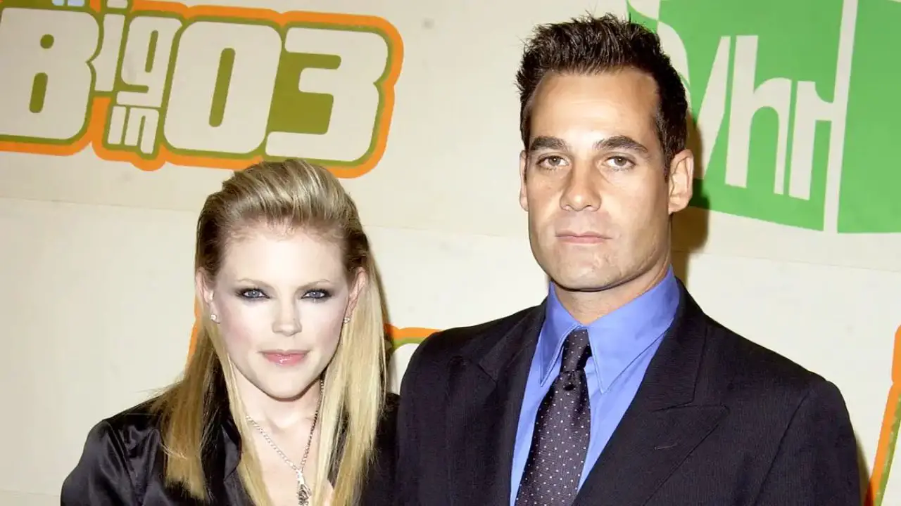 Natalie Maines with her ex-husband, Adrian Pasdar.