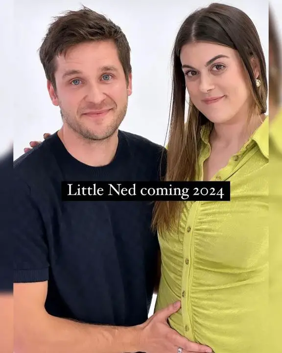 Lindsey Shaw and Devon Werkheiser from Ned's declassified shared a post revealing pregnancy. celebsindepth.com