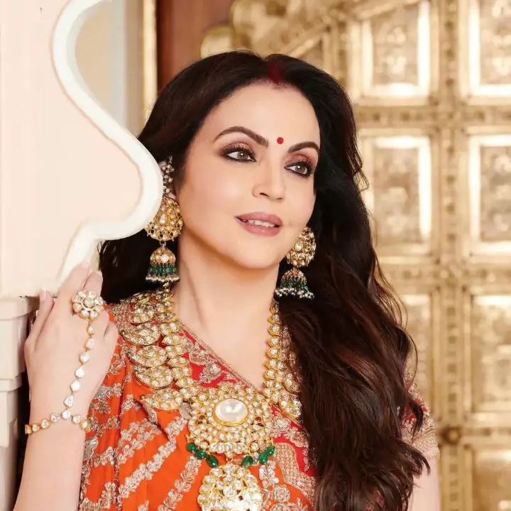 Nita Ambani has an effortlessly beautiful appearance. celebsindepth.com