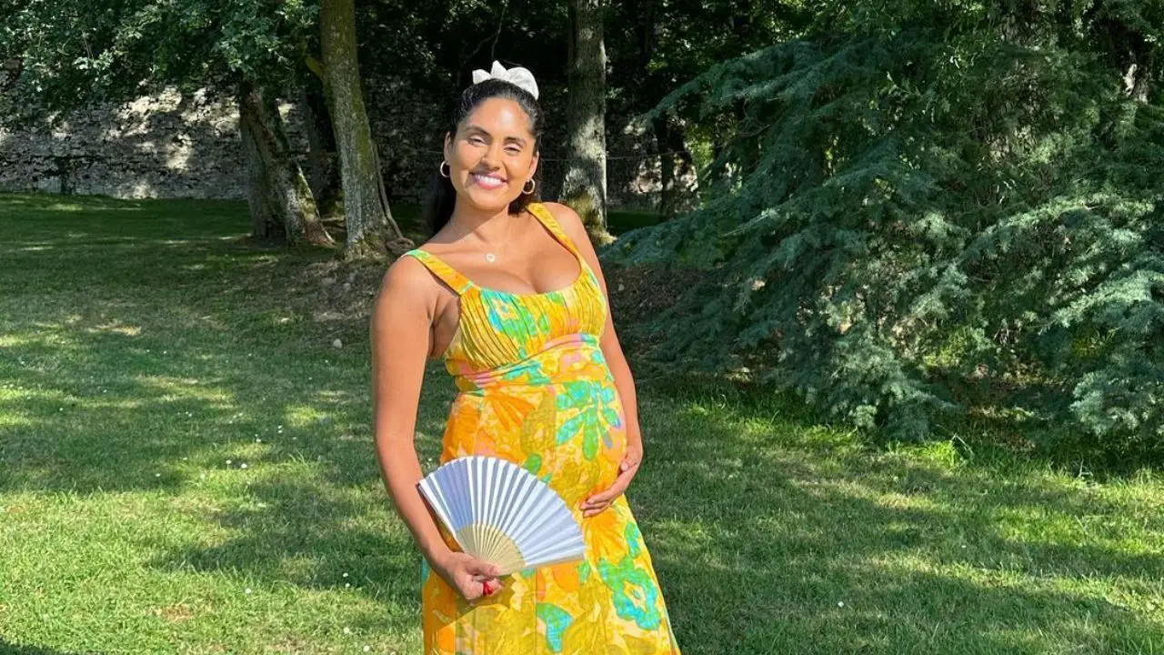 Yes, Ravneet Gill is indeed pregnant. celebsindepth.com