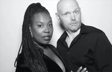 Bill Burr and Nia Renee Hill got married.