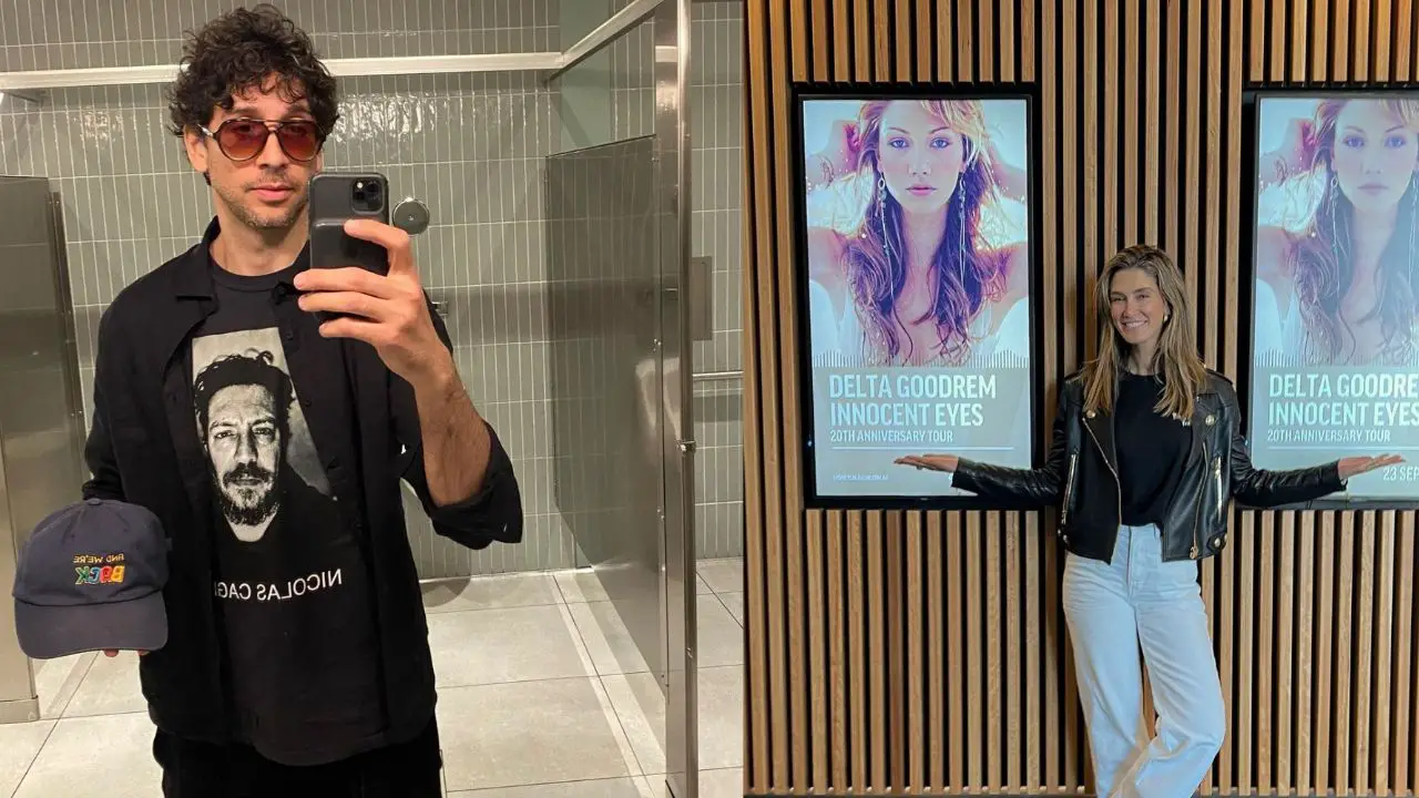 Rick Glassman and Delta Goodrem never addressed their dating rumors. celebsindepth.com