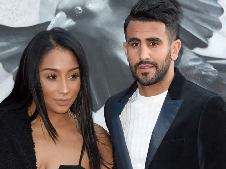 Riyad Mahrez and his first wife, Rita Johal, dated for five years before getting married. celebsindepth.com