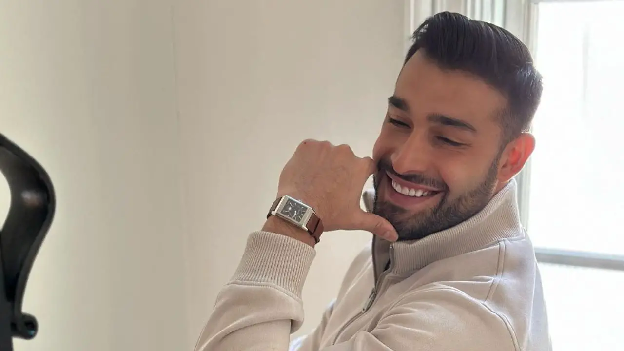 Sam Asghari's teeth have improved. celebsindepth.com 