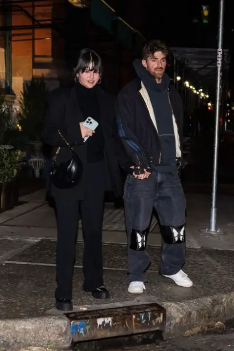 Selena Gomez with her rumored boyfriend Drew Taggart. celebsindepth.com