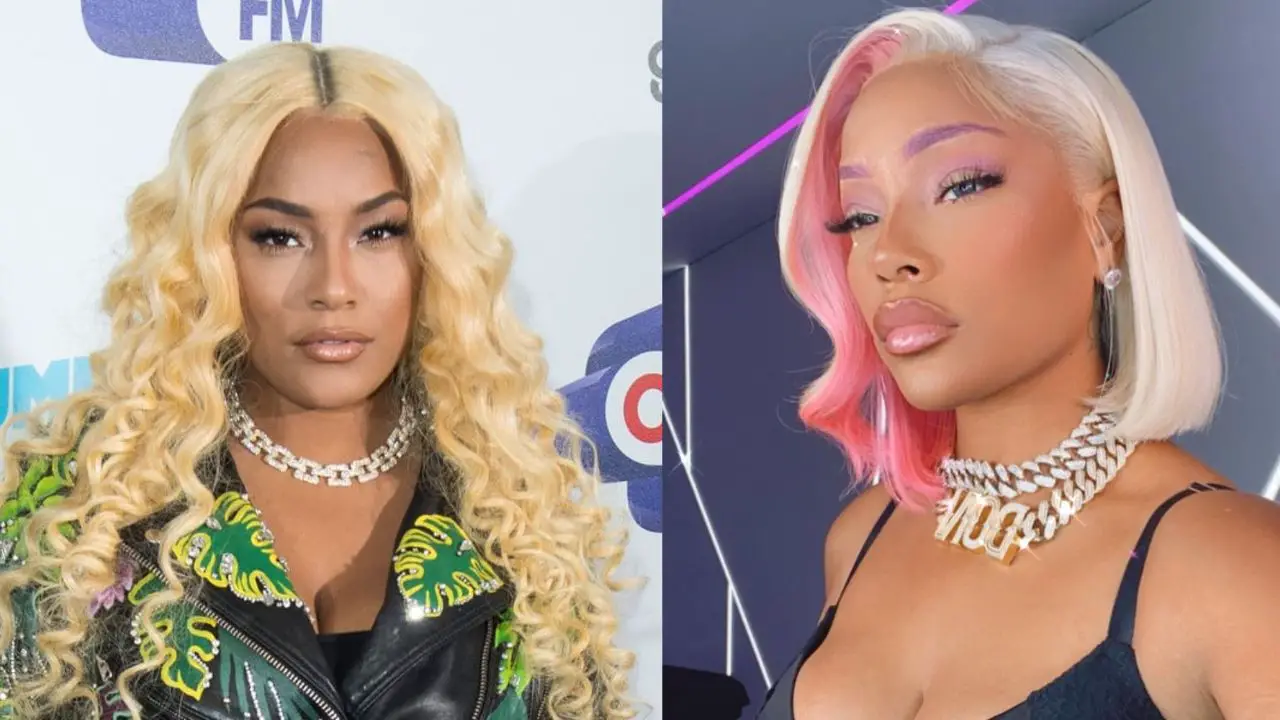Stefflon Don's before and after plastic surgery procedures. celebsindepth.com
